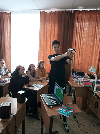 Увеличить. Профориентационный урок в школе №62 г. Ярославля!